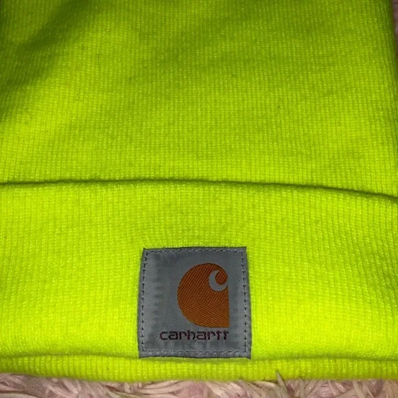 ‼️5 CARHARTT HATS - RED DARK ORANGE NEON ORANGE YELLOW AND BROWN‼️ - Picture 10 of 15